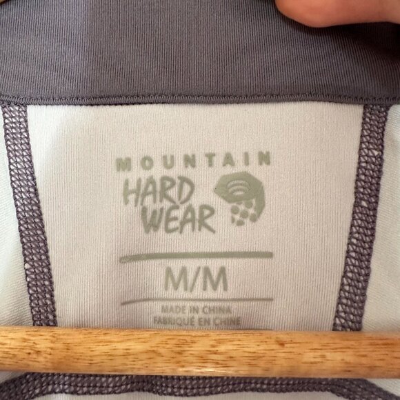 Mountain Hardwear Wick Butterlicious 1/2 Zip Shirt Active Top - Medium - Picture 3 of 6